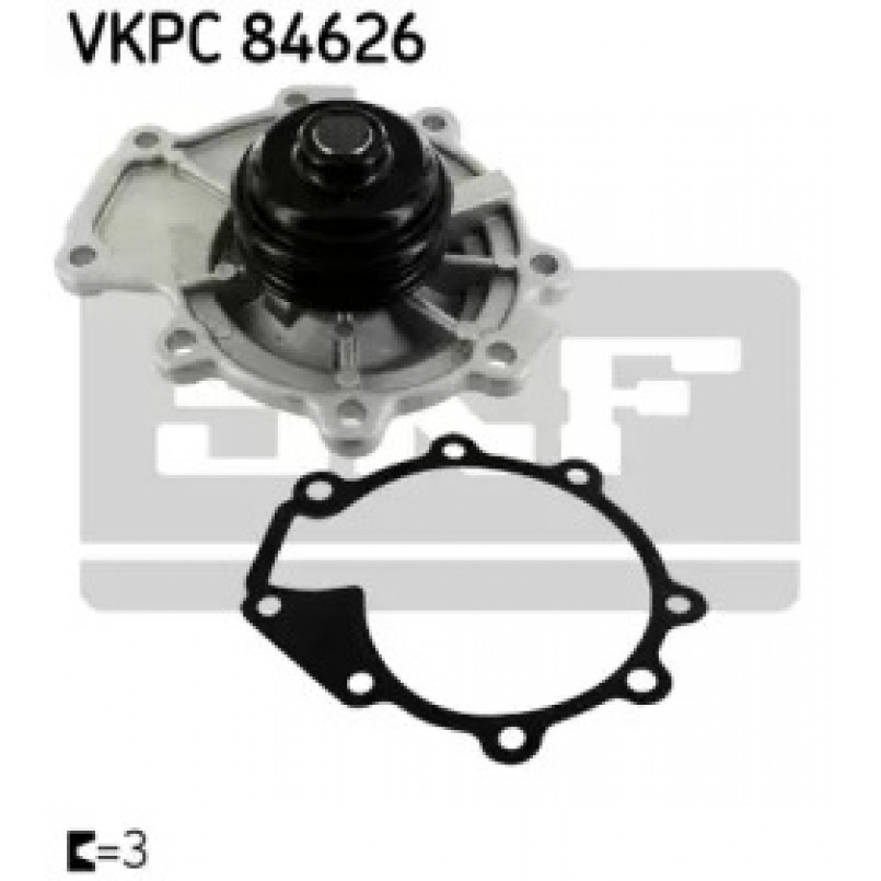 VKPC 84626 SKF - Насос охолоджуючої рідини